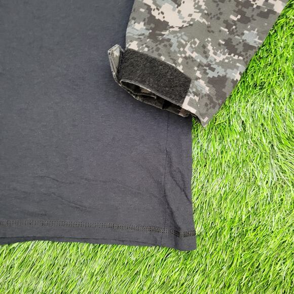 TRU-Spec Tactical Military Combat Shirt M/L 20x27 Black - Picture 10 of 14